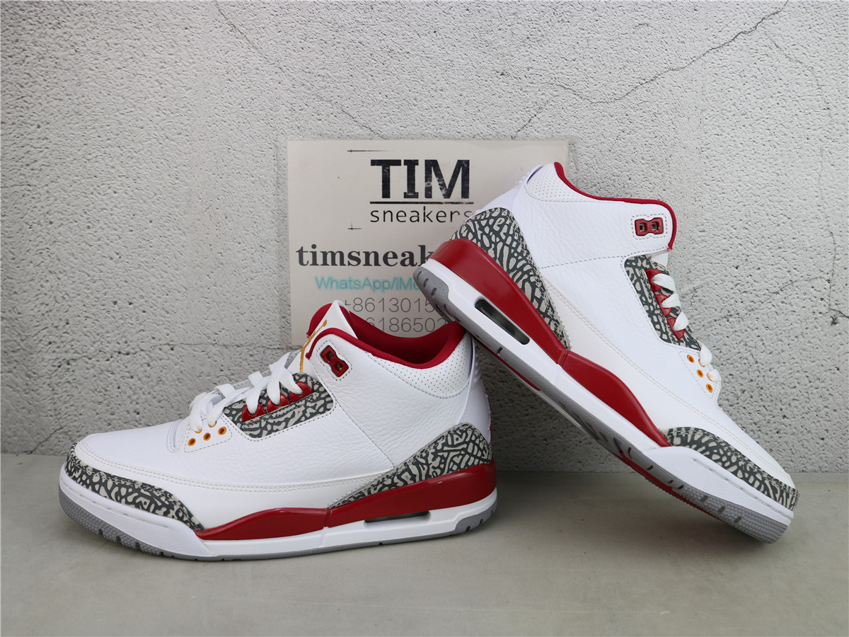 Air Jordan 3 Retro Cardinal Red CT8532-126